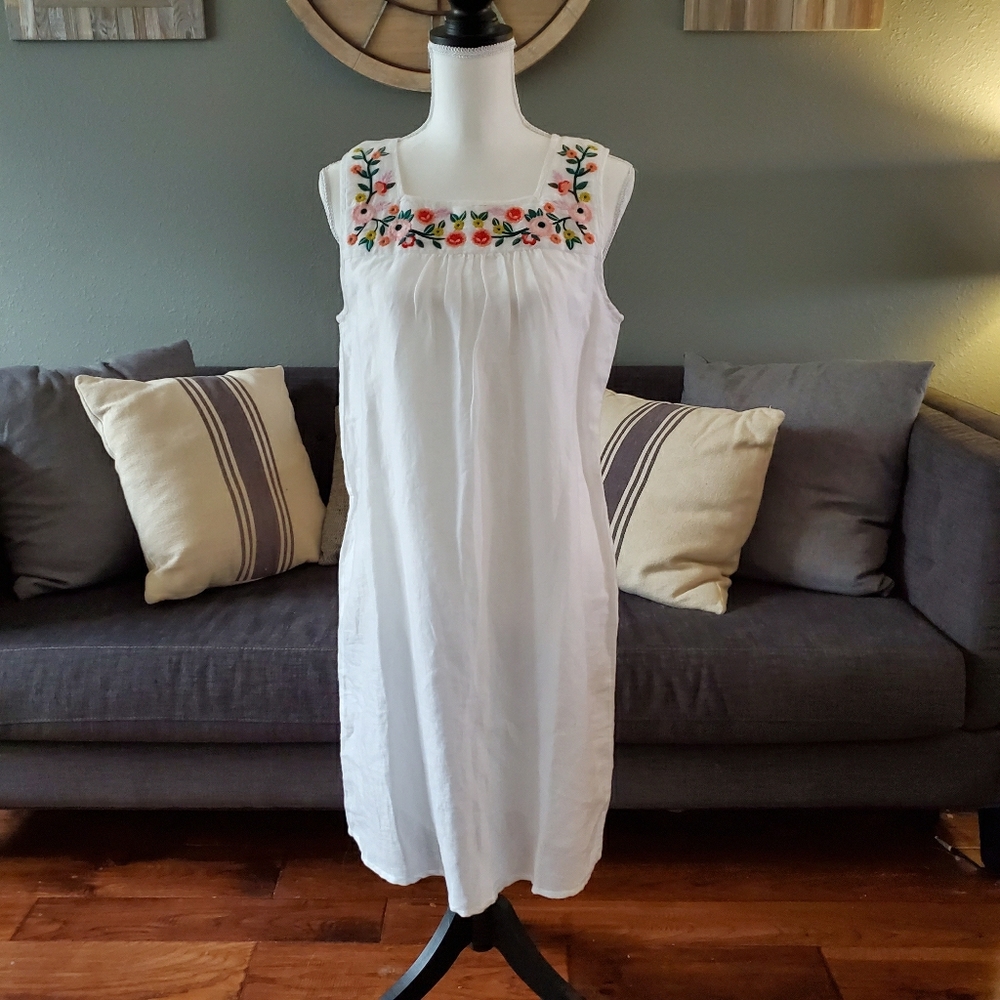 J. CREW Linen/cotton sundress
